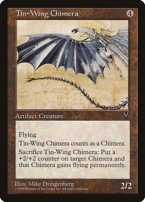 Tin-Wing Chimera - Visions Magic card
