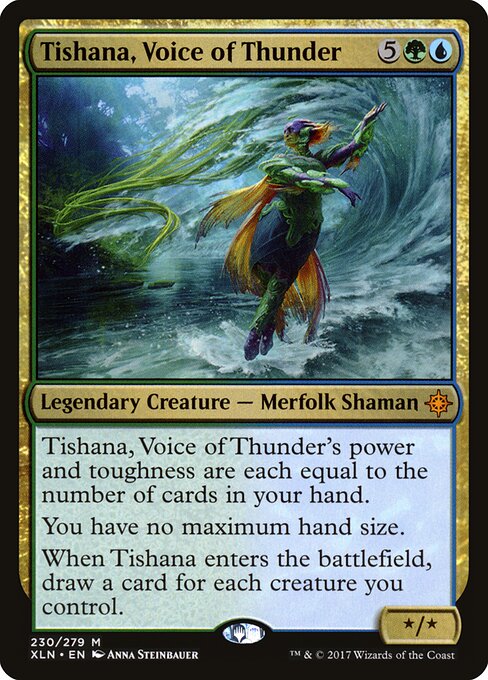 Tishana, Voice of Thunder - Ixalan (#230) - Illustrated by Anna Steinbauer - Magic: The Gathering Card