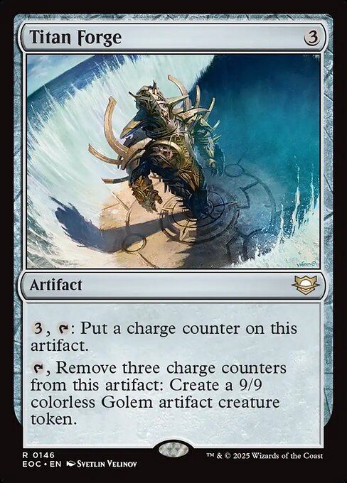 Titan Forge - Edge of Eternities Commander Magic card