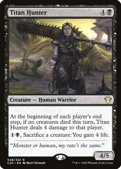 Titan Hunter - Commander 2020 Magic card