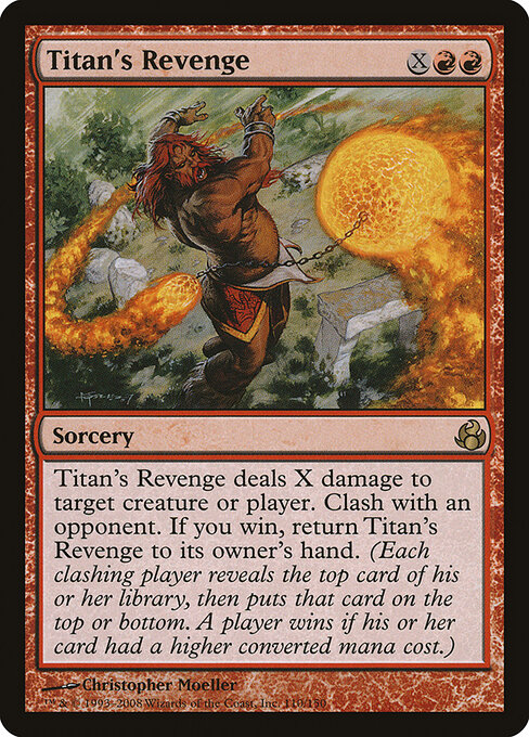 Titan's Revenge - Morningtide Magic card