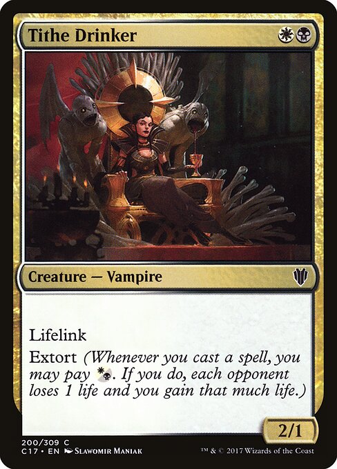 Tithe Drinker - Commander 2017 Magic card