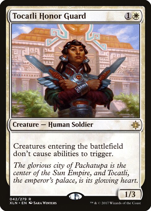 Tocatli Honor Guard - Ixalan Magic card