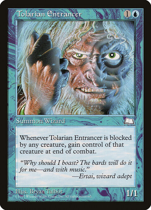 Tolarian Entrancer - Weatherlight Magic card