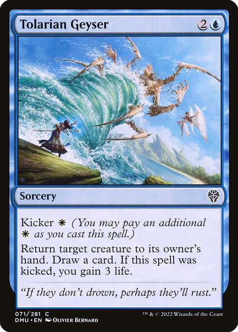 Tolarian Geyser - Dominaria United Magic card