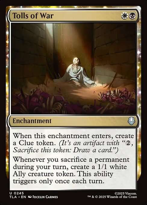 Tolls of War - Avatar: The Last Airbender Magic card