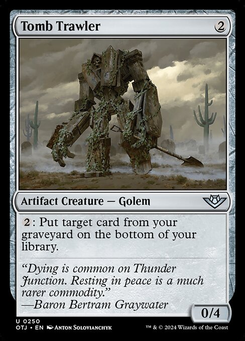 Tomb Trawler - Outlaws of Thunder Junction Magic card