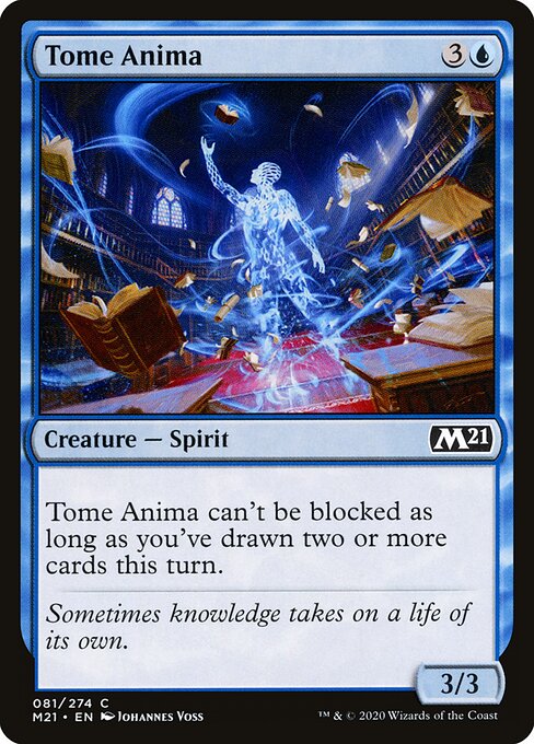 Essenza dei Tomi (Tome Anima) - Jumpstart 2022 (#364) - Illustrated by Johannes Voss - Magic: The Gathering Card