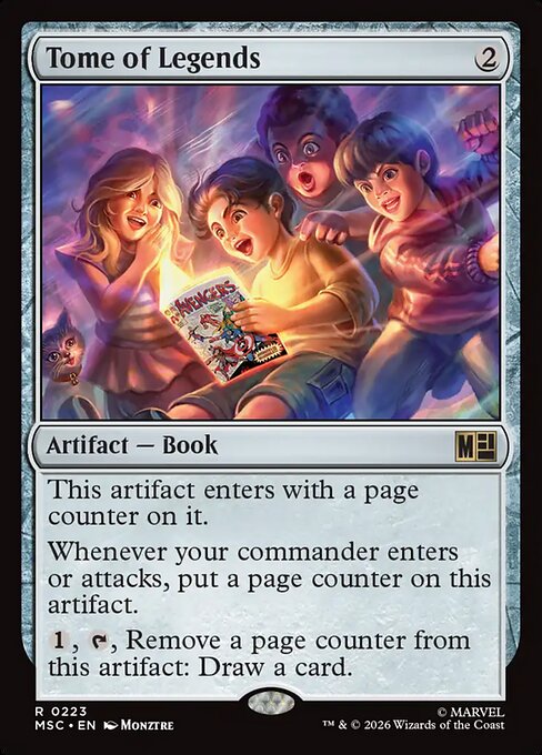 Tome of Legends - Marvel Super Heroes Commander Magic card