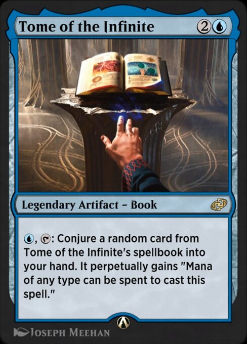 Tome of the Infinite - Jumpstart: Historic Horizons (#13) - Illustrated by Joseph Meehan - Magic: The Gathering Card