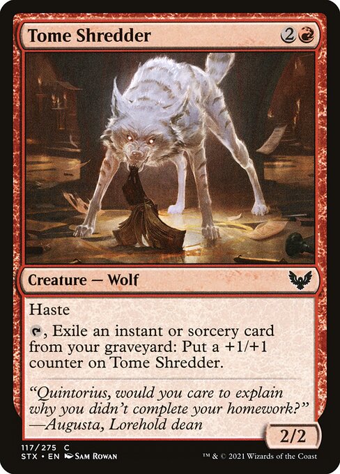 Tome Shredder - Strixhaven: School of Mages Magic card