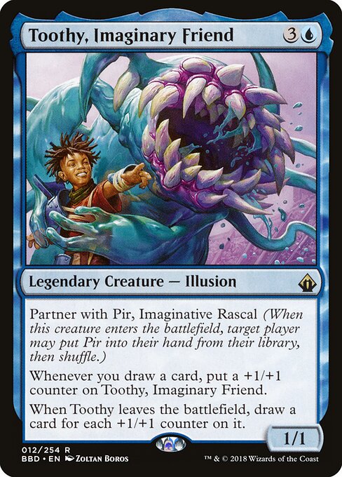Toothy, Imaginary Friend - Battlebond Magic card