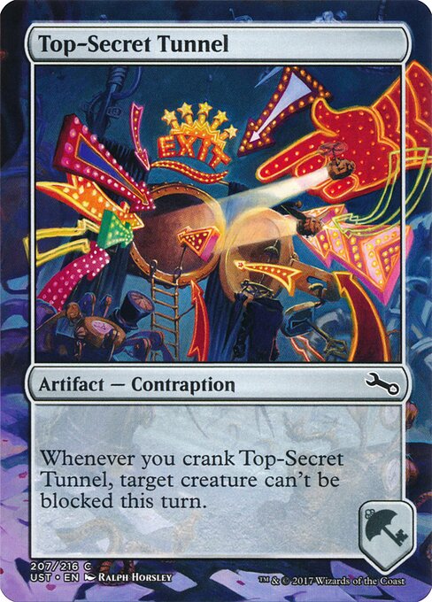 Top-Secret Tunnel - Unstable Magic card