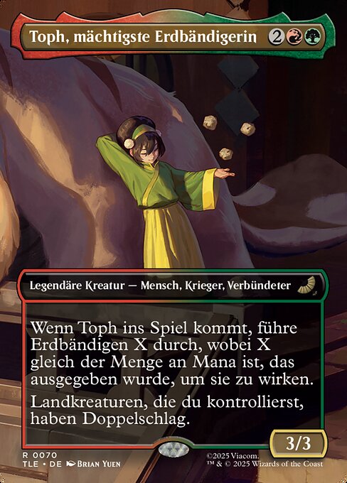 Toph, Greatest Earthbender