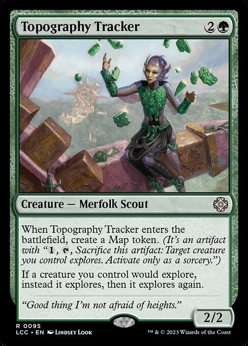 Topography Tracker - The Lost Caverns of Ixalan Commander Magic card