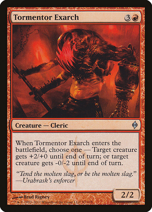 Tormentor Exarch - New Phyrexia Magic card