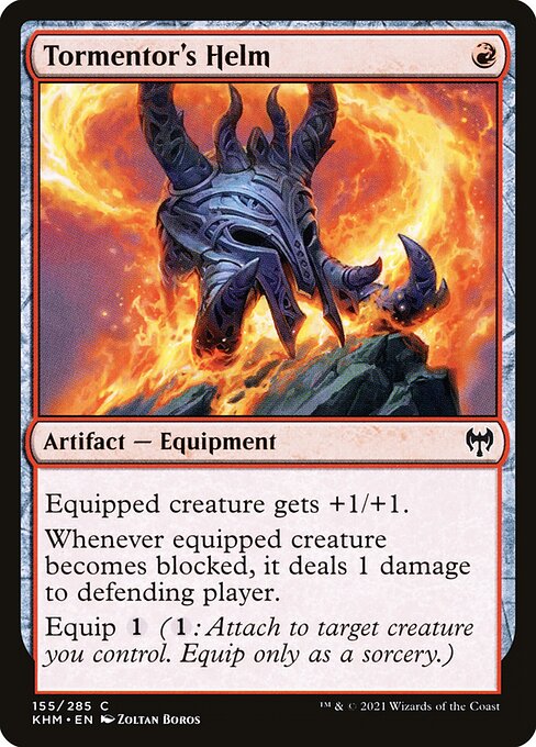 Tormentor's Helm - Kaldheim Magic card