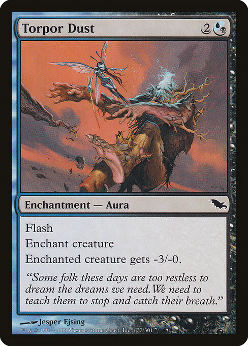 Torpor Dust - Shadowmoor Magic card