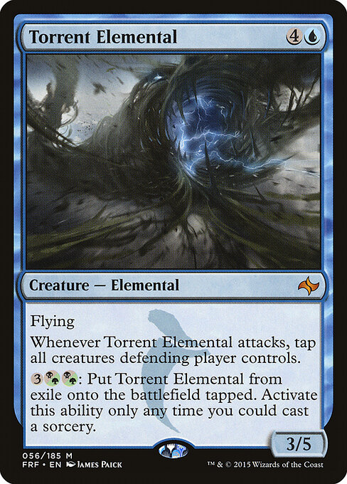 Torrent Elemental - Fate Reforged Magic card