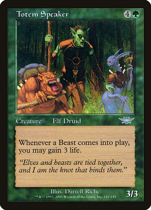 Totem Speaker - Legions Magic card