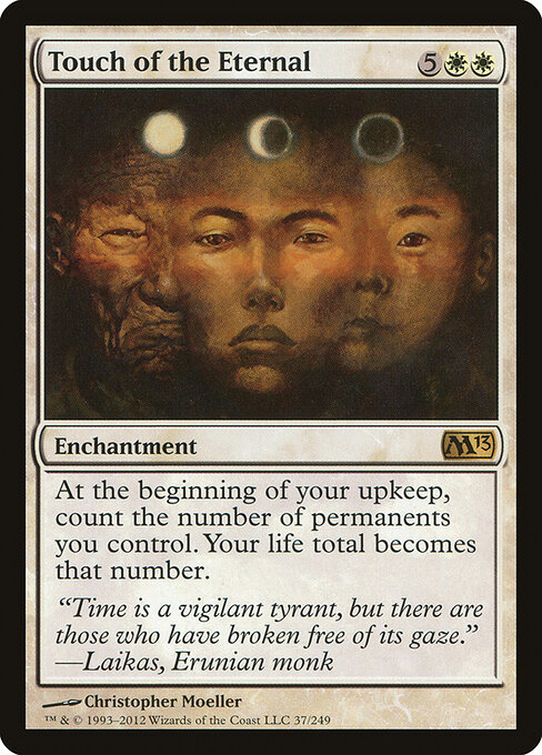 Touch of the Eternal - Magic 2013 Magic card