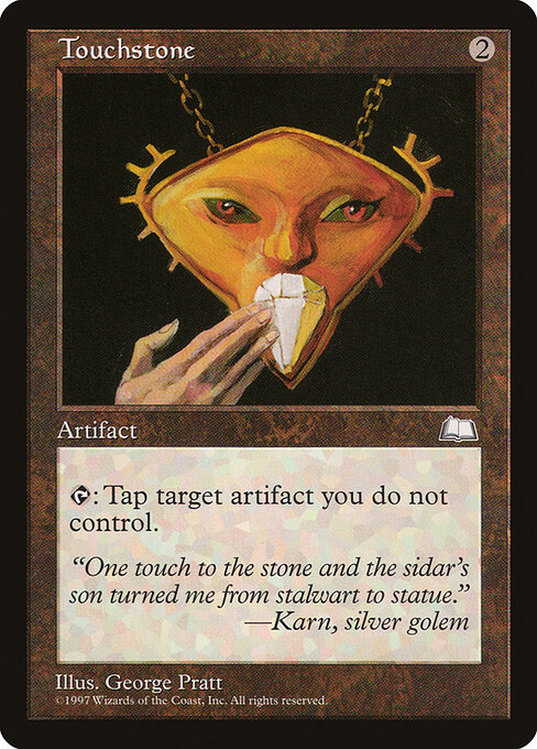 Touchstone - Weatherlight Magic card