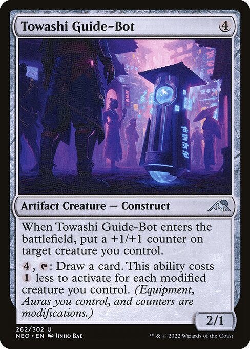 Towashi Guide-Bot - Kamigawa: Neon Dynasty Magic card