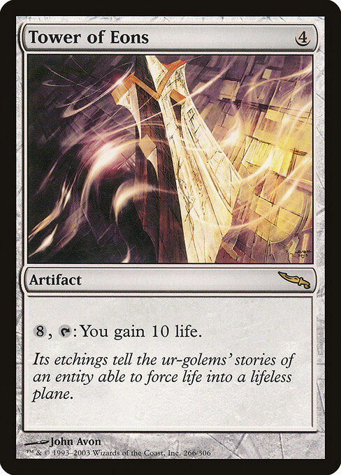 Tower of Eons - Mirrodin Magic card
