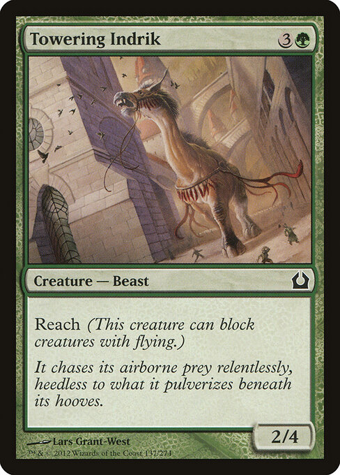 Towering Indrik - Return to Ravnica Magic card