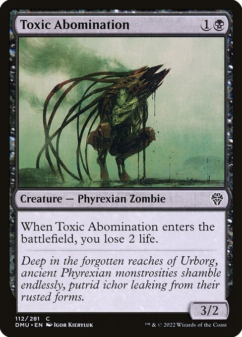 Toxic Abomination - Dominaria United Magic card