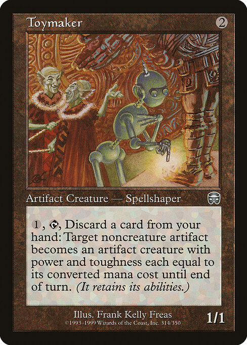 Toymaker - Mercadian Masques Magic card