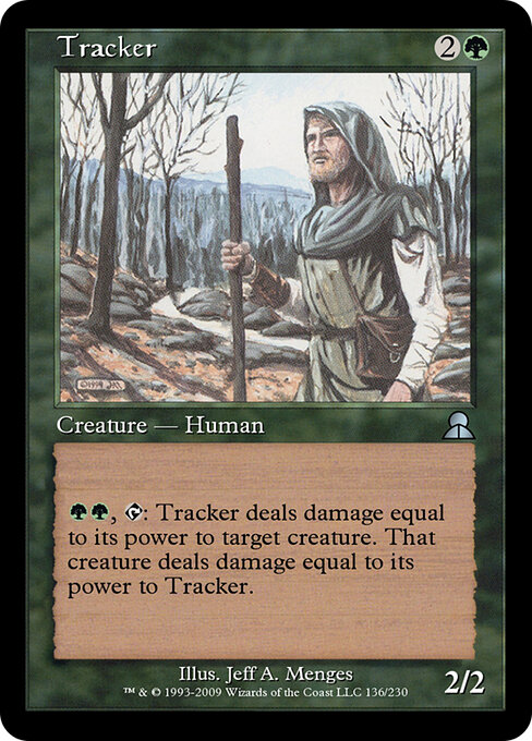 Tracker - Masters Edition III Magic card