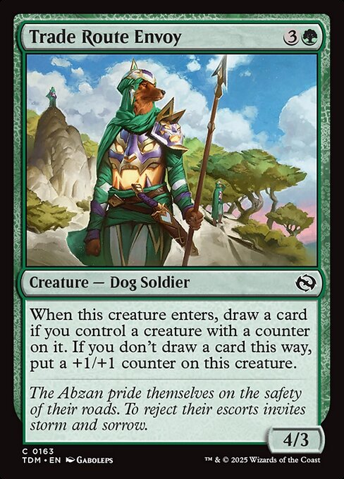 Trade Route Envoy - Tarkir: Dragonstorm Magic card