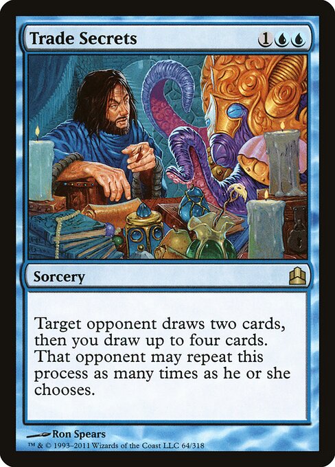 Trade Secrets - Commander 2011 Magic card