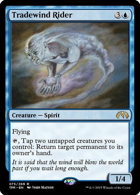 Tradewind Rider - Tempest Remastered Magic card