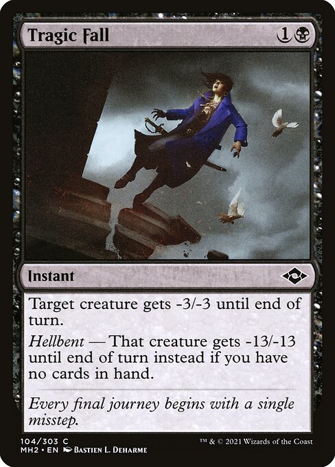 Tragic Fall - Modern Horizons 2 Magic card