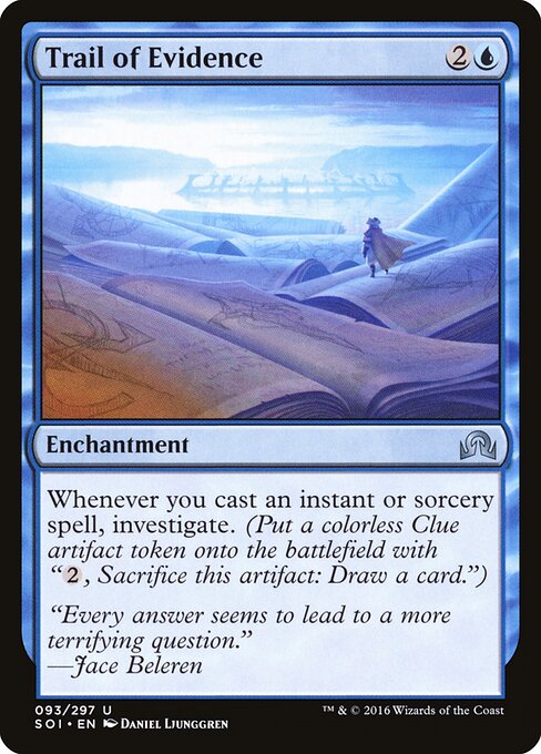Trail of Evidence - Shadows over Innistrad Magic card
