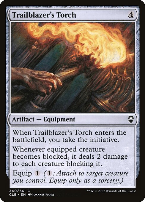 Trailblazer's Torch - Commander Legends: Battle for Baldur's Gate Magic card