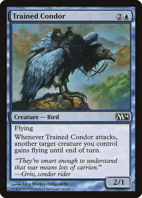 Trained Condor - Magic 2014 Magic card