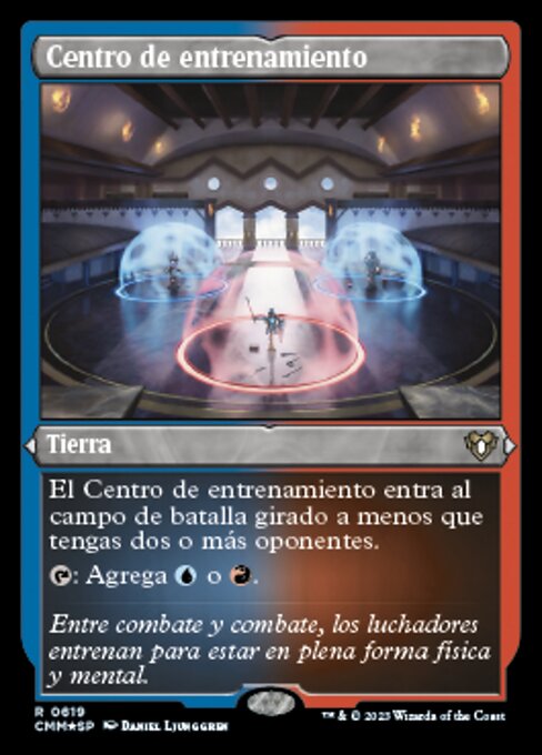 Centro de entrenamiento (Training Center) - Commander Masters (#619) - Illustrated by Daniel Ljunggren - Magic: The Gathering Card