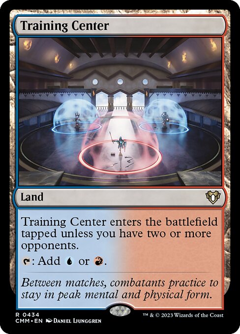 Training Center - Commander Masters Magic card