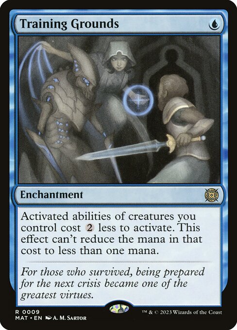 Training Grounds - March of the Machine: The Aftermath Magic card