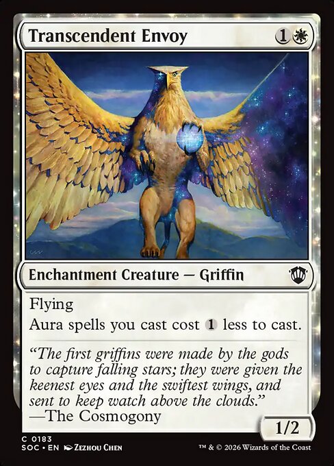 Transcendent Envoy - Secrets of Strixhaven Commander Magic card