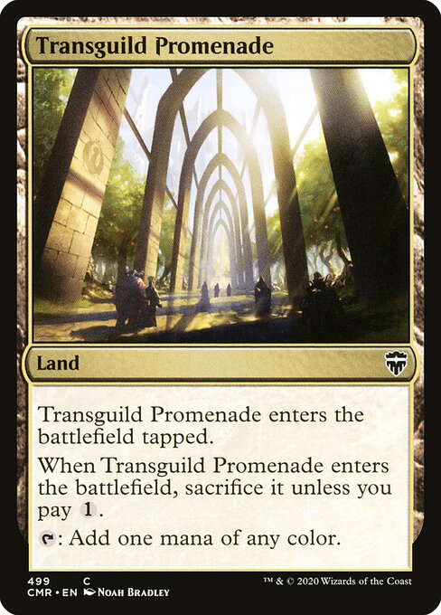 Transguild Promenade - Commander Legends Magic card