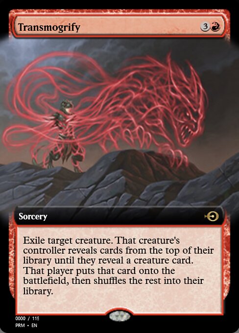 異形化 (Transmogrify) - Core Set 2021 (#370) - Illustrated by Craig J Spearing - Magic: The Gathering Card