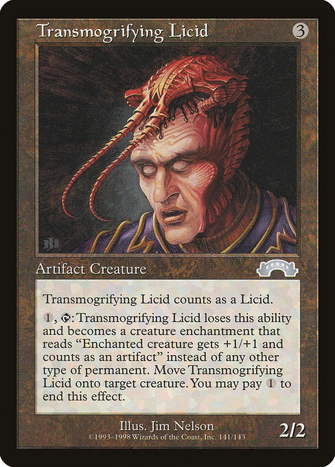 Transmogrifying Licid - Exodus Magic card