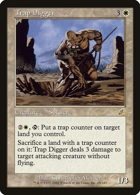 Trap Digger - Scourge Magic card