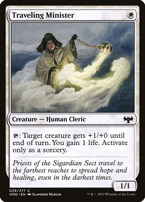 Traveling Minister - Innistrad: Crimson Vow Magic card