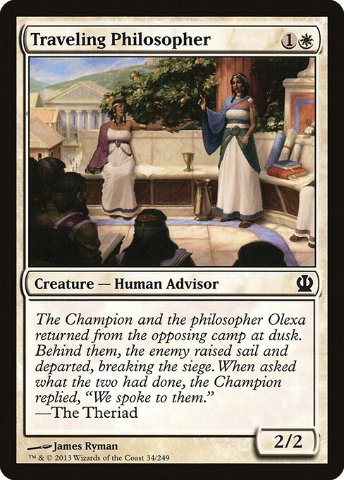 Traveling Philosopher - Theros Magic card