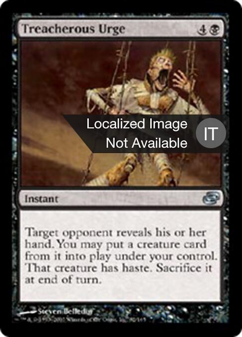 Treacherous Urge